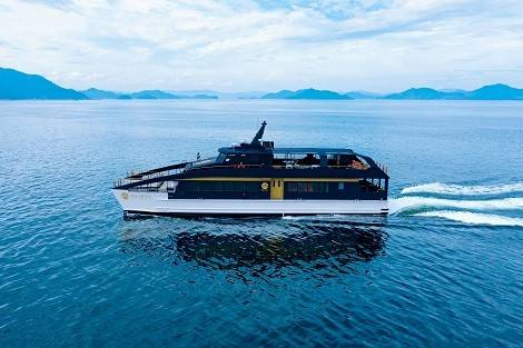 [히로시마] 오노미치 출발, 고속선 SEA SPICA로 순회하는 세토우치섬 여행 크루즈 [시마나미 코스 히로시마행] 